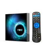 T95 tv 2023 Android 10 128GB allwinner H616 quad core support 6k 3d h.265 4G 5G Dual WiFi BT 5.0 Smart Set top box