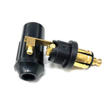 10PCS DIY European Cigarette Lighter Adapter Connector Male Socket DIN Hella Powerlet Plug for BWM Motorcycle