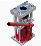 portable manual hand press hydraulic jack hose pipe crimp hine air tube ferrule collar bender