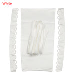 4PCS/Set Satin Corset Kit Zipper Replacement Wedding Gown Back Lace Webbing DIY Craft Wedding Dress Evening Gown Bridal Banquet