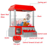 Kids Mini Arcade Game Vending Music Candy Grabber Coin Operated Claw hine Toy Gift for