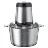 Electric Meat Grinder - 3L Large Capacity, Stainless Steel, 2 Gears, 300W High Power for Kitchen