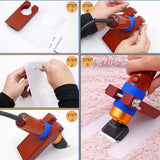 Professional Electric Carpet Pet Dog Clipper Grooming Shaver - Low Noise & Vibration. Rug Trimmer.