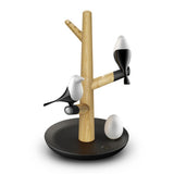 Magpie Bird USB Charger Night Intelligent Vibration Induction Desk Lamp Small Eggs LED Light Home Decor