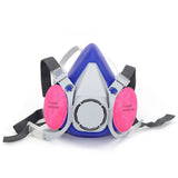 Self-Suction Half Facepiece Particulate Anti-Dust Respirator With 2 Filter Cottons Chemical Industry Protection Mask