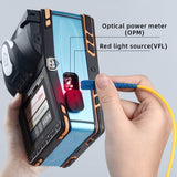 6 Motor Core Aligned K5 Fiber Fusion Splicer with OPM and VFL Available in Spanish, French, Portuguese, Russian, English