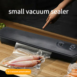 Kitchen Automatic Commercial Household Food Vacuum Sealer Packaging hine Include 10Pcs Bags