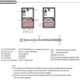 FLYSKY FGR8B 2.4GHz 8CH Receiver PWM/ PPM/ i-bus Output for AFHDS3 Transmitters RF Modules PL18/ /NB4 Lite/ FRM302 NB4 PRO