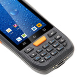 HS001 IP67 Waterproof Red Handheld Keypad PDAS 4 inch 1D/2D QR 4G LTE Smartphone Barcode Scanner Android Rug PDA