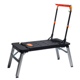 250KG Portable Mobile Platform Ladder 7 in 1 workbench horse stool stainless steel diy mobile platform ladder