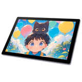 BOSTO BT-101A Portable Graphics Drawing Tablet 10.1 Inch IPS Screen Display with Finger Touch Anti-glare 16384 Pressure Level