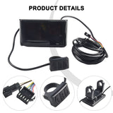 Bike Display E-bicycle E-bike Electric Bicycle No.2 Protocol Black Colorful Control 24-72V