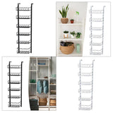 6-Tier Door Organizer - Heavy Duty Narrow Pantry Hanging Storage