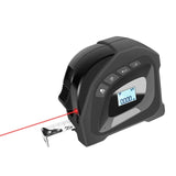 2in1 40M 5M Laser Tape Measure Digital Distance Meter Handheld Range Finder Tool