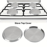 4pcs Stainless Steel Stove Cover Home Kitchenware Accessories Kitchen Creative Induction Cooker Cover