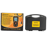 LCD Ultrasonic Thickness Gauge Meter HT-1200 High Precision Steel Thickness Tester 1.2-225mm Range 0.1mm Resolution Diagnosti