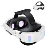 Adjustable 6000mAh Rechargable Battery Head Strap Accessories Comfortable for Meta Quest 3 VR Headset