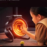 Air Heater Home Energy Saving Electric Heating Winter Suth Small Rural Steel Gun Oven