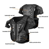Kids Youth Motorbike Motorcycle Body Jacket Motocross Mountain Dirt Cycg Protective Gear Vest Arm Protector