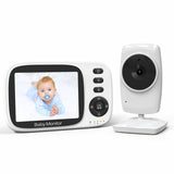 Wireless Baby Camera Monitor - 3.2 Inch TFT LCD Screen, Two-Way Talk, Room Temperature Detection