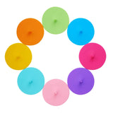 Drop 24 Set Anti-Dust Airtight Seal Mug Cover Silicone Drink Bowl Hot Cup Lids