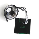 Solar Powered Portable Ventilator Greenhouse Pet Dog Chicken House Cool Mini USB or Crawg Fan