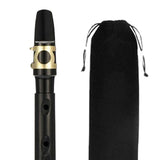 Pocket Saxophone with Reeds, Carrying Bag,Pads, Cleaning Cloth Lightweight Portable Mini Sax Woodwind Instrument Adult