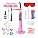 High quality tooth gem professional with curg light Light curing adhesive kit beauty salon professional.