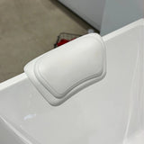 Comfortable neck bath pillow with soft cushions available use in homestay hotels Suitable for straight-sided tubs