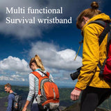 An Indispensable Artifact for Outdoor Survival-multifunctional Bracelet,providing You with All-round Protection and Convenience