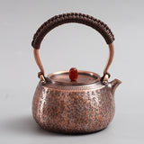 1300ml Copper Kettle - Portable Coffee Pot For Camping, Tea House & Hiking