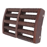 Wood Double Foot Massage Roller Foot Roller Massager  the Floor for Men for Elder for Women