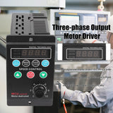Three-phase Output T13-750W-12-H Motor Driver Frequency Converter with Four-digit Digital Tube Display Single-phase Input 220V