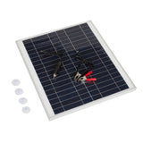 300W 18V Aluminum Monocrystalline Solar Panel - Dual USB Portable Generator for Phone, Laptop, Camper