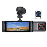 Mirror Camera for Car Touch Screen Video Recorder Rearview mirror Dash Cam Parking Monitoring Clear WIFI Interconnect