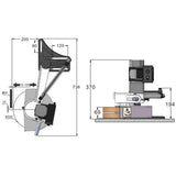 0 Band Saw Special Automatic Feeder Desktop Lathe Cutting Woodworking Wood Feeding hine