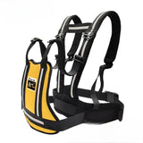 Adjustable Safety Belt Child Reflective Rear Seat Grab Handle Strap Motorcycle Breathable Harness Anti-Drop