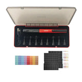 DSPIAE Block Reciprocating Sander - Electric Grinding Pen, Sanding Sponge, Angel Cutting Station & Scribing Tool. Hobby Tools.