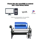 Y-aixs Automatic Rotary Roller for Engraving hine Ortur 3D Printer Master/ Laser Master 2
