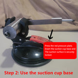 with 60mm Suction Cup Adapter 45mm Stroke Reciprocating nism Telescc ear Actuator 3-12V