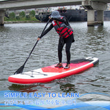 Inflatable Surfboard with Pump - Stand Up Racing Paddle PVC Surfing Board for Outdoor Water Sports