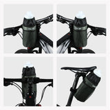 ESLNF Bike Holder Cycg Water Bottle Carrier Pouch Insulated Kettle MTB Road Bicycle Handlebar Bag Accessories