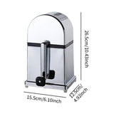 Portable Chopper Box Crusher Shaved Ice hine Hand Crank Maker for Making Drin Home