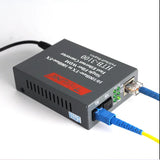 1 Pair HTB-3100AB 20KM AB 10/100Mbps Optical Media Converter Mode Single Fiber SC Port A 1310nm-TX, B 1550nm-TX