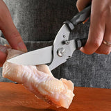 Multifunctional Stainless Steel Kitchen Rust Proof Cooking Scissors Outdoor camping fishing detachable
