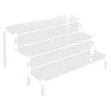 Stand 3 Layers Clear Acrylic Stands For Display Cupcakes Desserts Collectibles