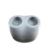Soft PU Massage Bathtub Light Gray Shower Bath Spa Bracket For Wine Beer Drink Coffee Bathroom Hot Tub Cup Stand