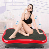 Exercise Fitness Slim Vibration Trainer Platform with Body Shaper Resistance Band. 120KG Max Bearing. HWC.
