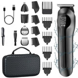 RESUXI 986 New6 in 1 Multifunctional Grooming Kit Clipper with Digital Display High Power Electric Shaver Nose Hair Trimmer