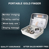 Gravitational Diamond Finger Face Lifting Body Massager Radio Frequency Microcurrent Golden Finger RF EMS Beauty Machine 2023